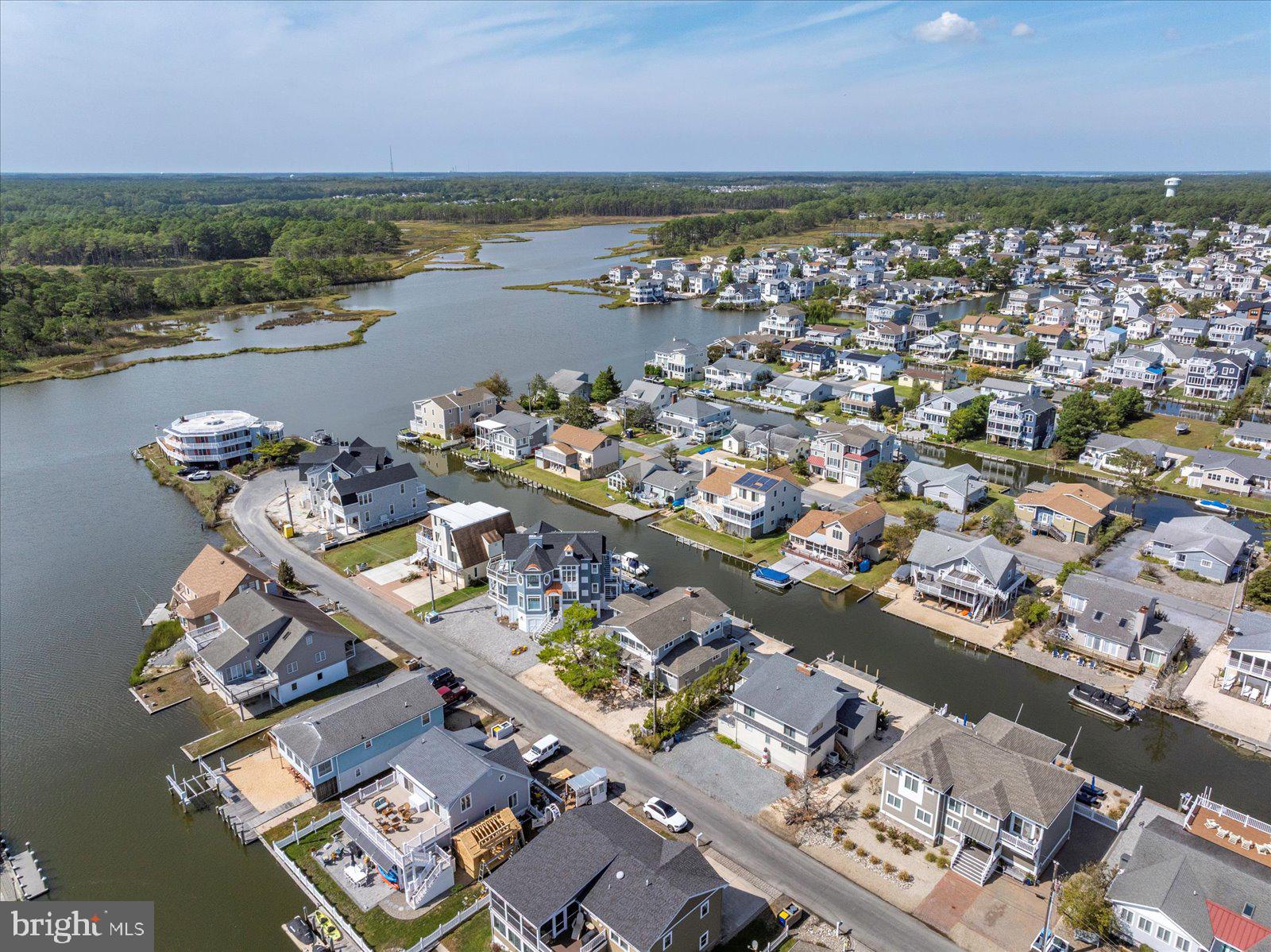 409 Bristol Road South Bethany, DE 19930 - Photo 82 of 89 Aerial View to the NW