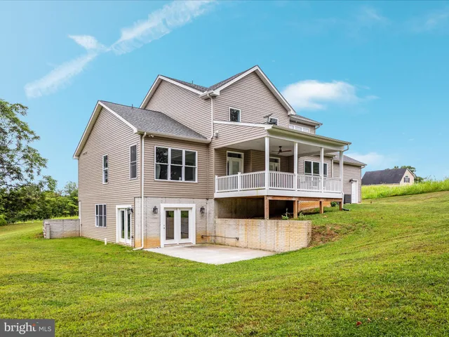 a view of a garden with a sink