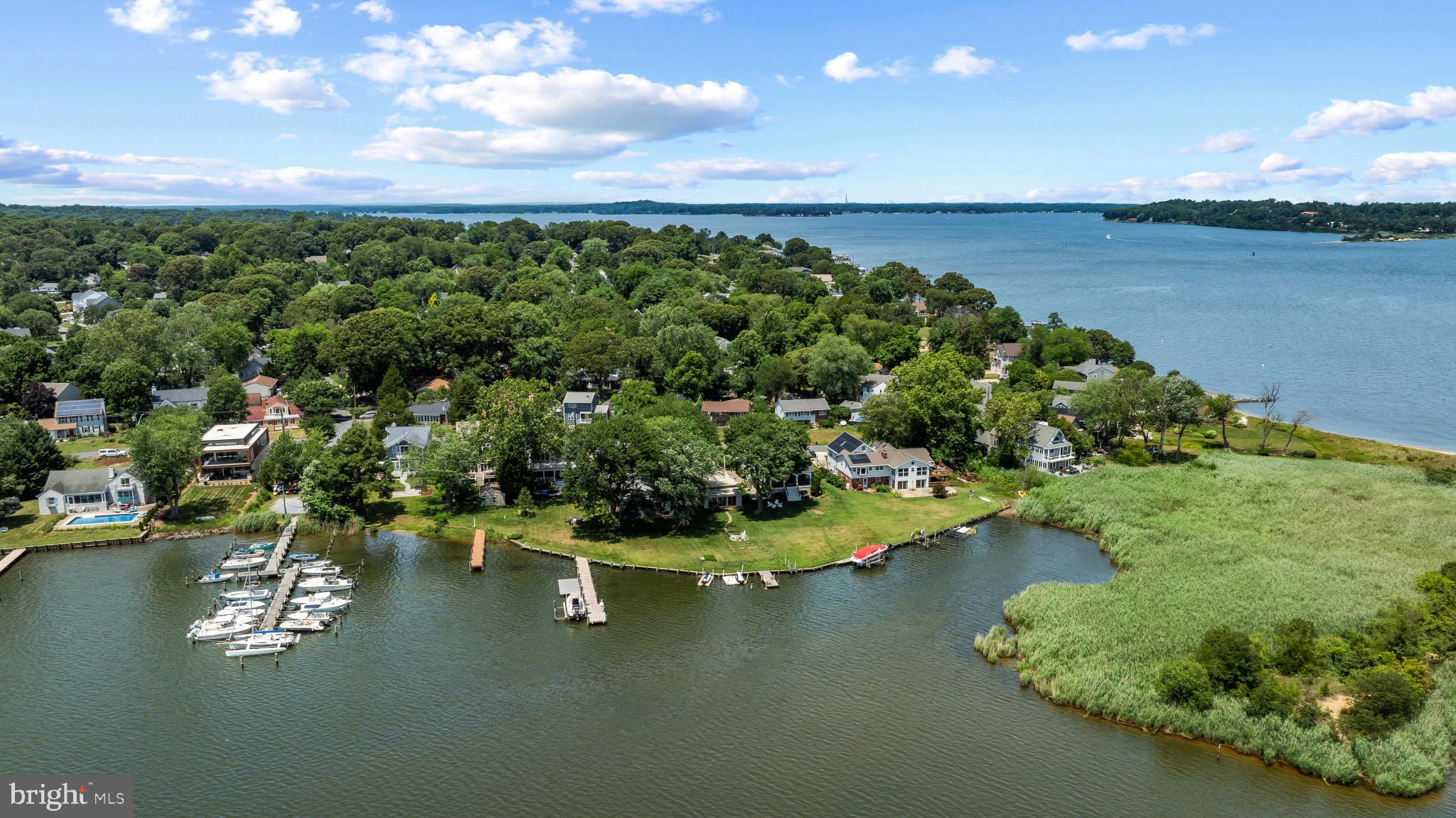 1247 River Bay Road Annapolis, MD 21409 - Photo 35 of 49 Aerial View