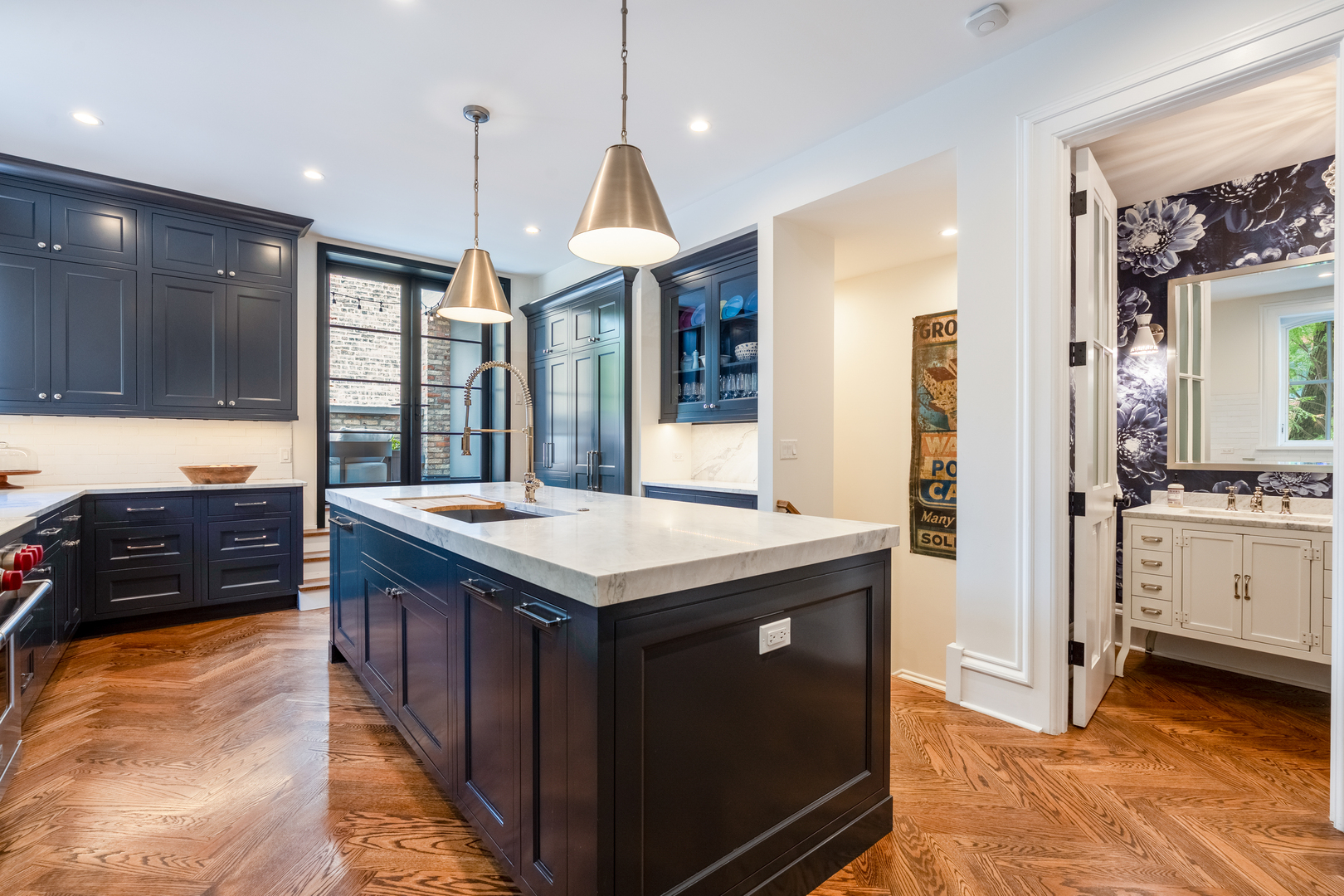 558 West Belden Avenue Chicago, IL 60614 - Photo 25 of 62 a kitchen with a stove and a refrigerator