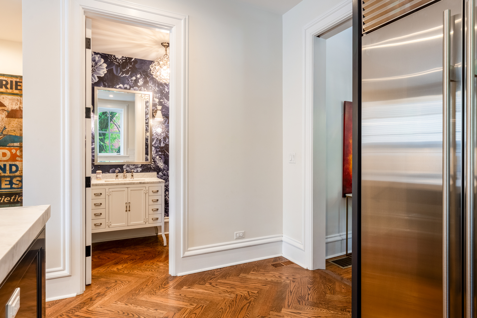 558 West Belden Avenue Chicago, IL 60614 - Photo 28 of 62 a bathroom with a shower and a sink