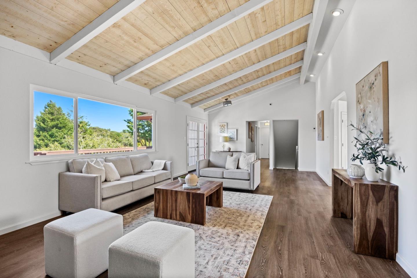 9310 Canyon Oak Road Salinas, CA 93907 - Photo 34 of 81 a living room with fireplace furniture and a large window