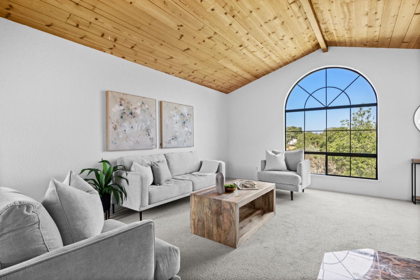 9310 Canyon Oak Road Salinas, CA 93907 - Photo 6 of 81 a living room with furniture a rug and a large window