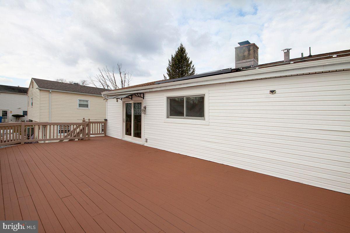 14 Clemson Road Cherry Hill, NJ 08034 - Photo 32 of 35 Huge Deck:
