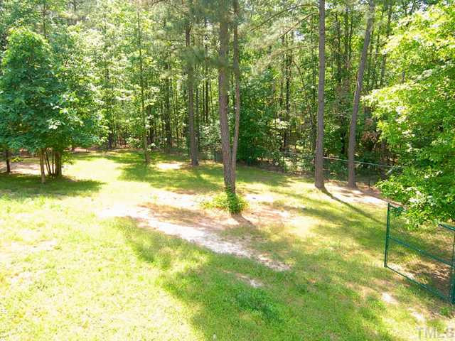 1667 Hayes Road Creedmoor, NC 27522 - Photo 12 of 12 Part of back yard is fenced for 2 and 4 legged friends and family or perhaps a garden might be something you have wanted to have and grown your own veggies, Welcome home to this private setting while major road are close by Back Yard