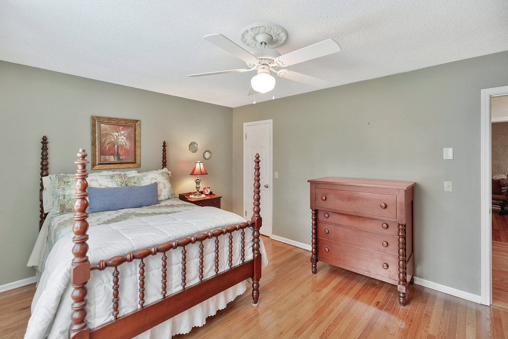 217 Scenic Heights Road West Union, SC 29696 - Photo 24 of 26 Bedroom with hardwood floors