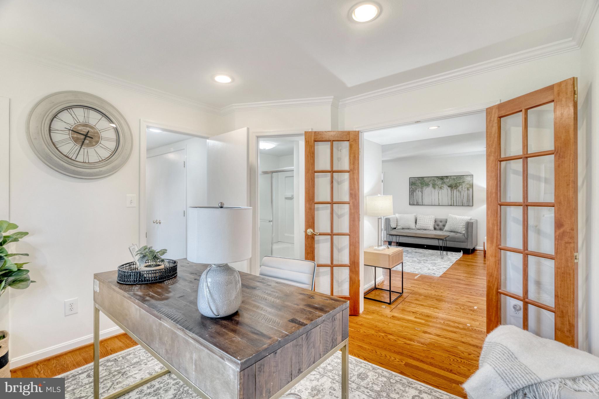 4311 Cub Run Road Chantilly, VA 20151 - Photo 25 of 56 main level bedroom with ensuite bath
