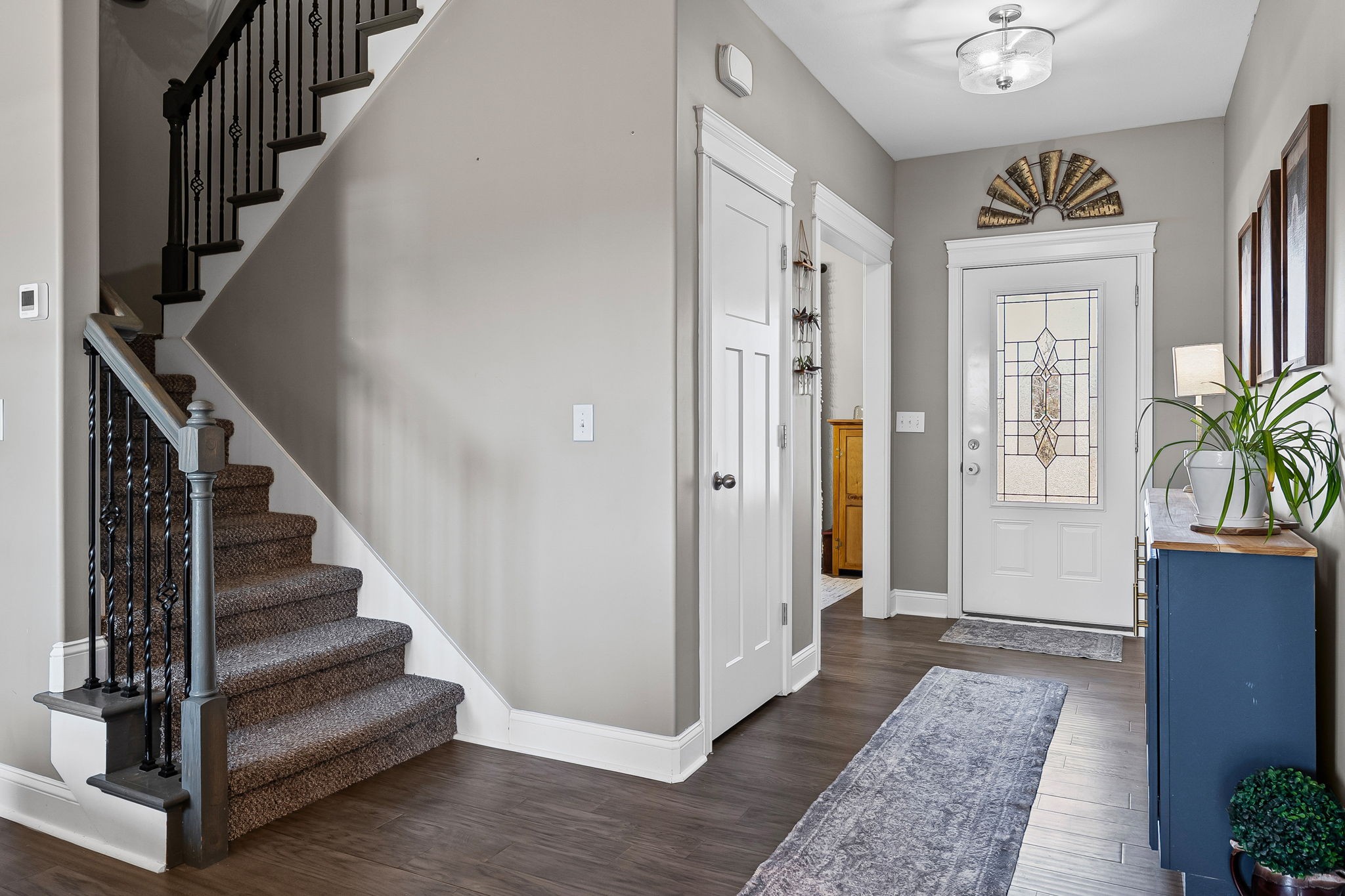 2810 Jim Taylor Road Woodlawn, TN 37191 - Photo 5 of 61 a view of entryway and hall with wooden floor