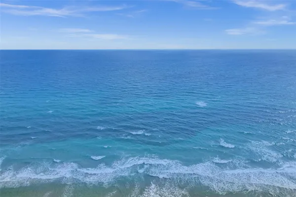 a view of an ocean beach