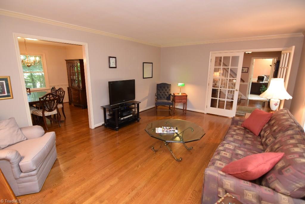1902 Milan Road Greensboro, NC 27410 - Photo 12 of 30 Hardwood floors and crown molding