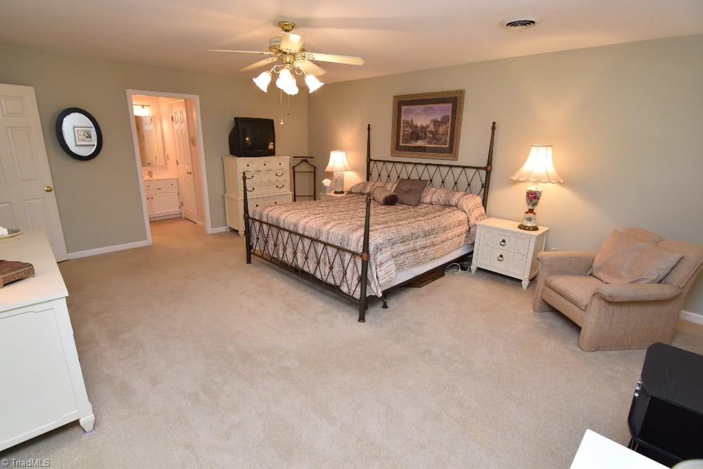 1902 Milan Road Greensboro, NC 27410 - Photo 16 of 30 Master bedroom has private bath and a walk in closet