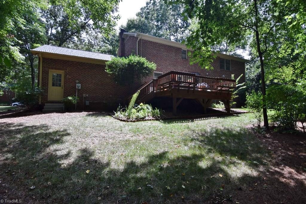 1902 Milan Road Greensboro, NC 27410 - Photo 28 of 30 Exterior back of all brick home