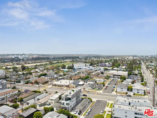 a view of a city from a terrace