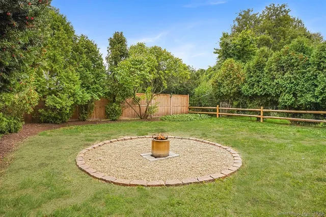 a view of a building with a glass windows