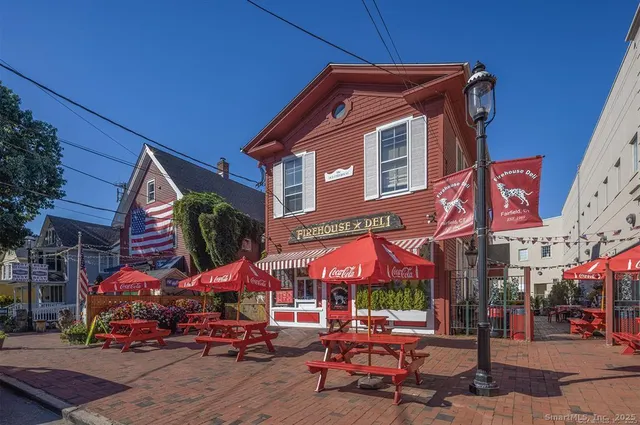 a sign that is on the side of a building