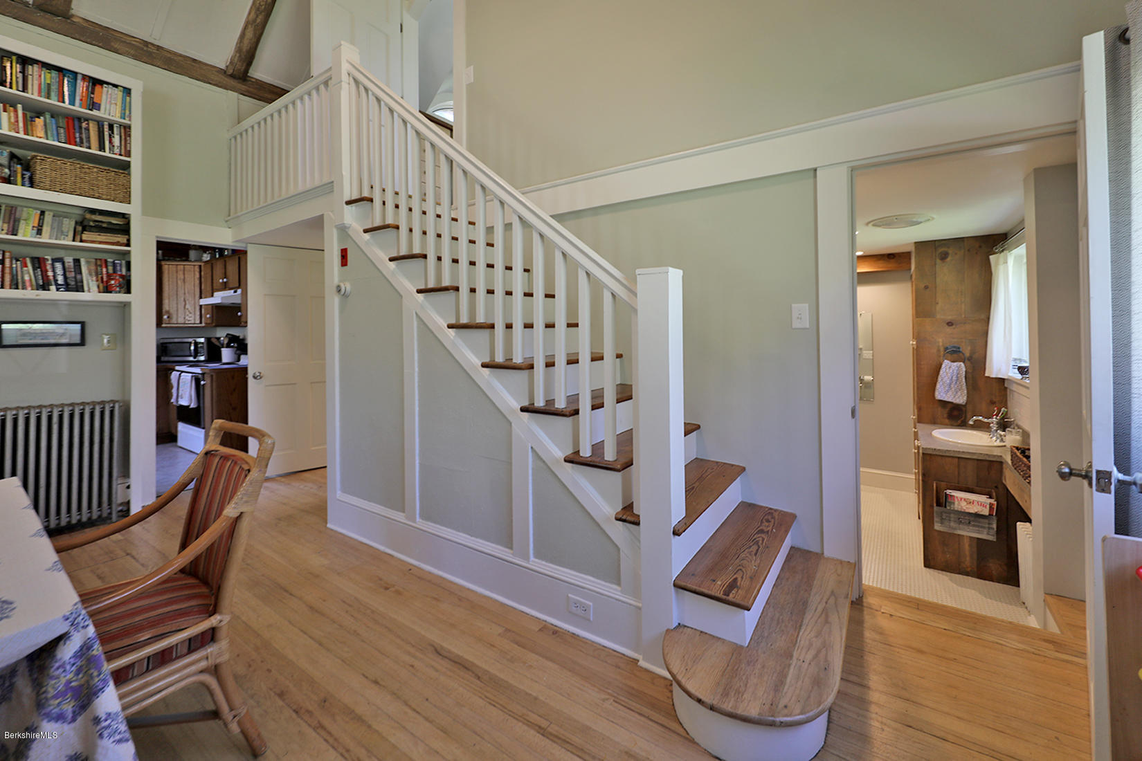 200 Melbourne Road Pittsfield, MA 01201 - Photo 11 of 31 Refinished floors and stairs