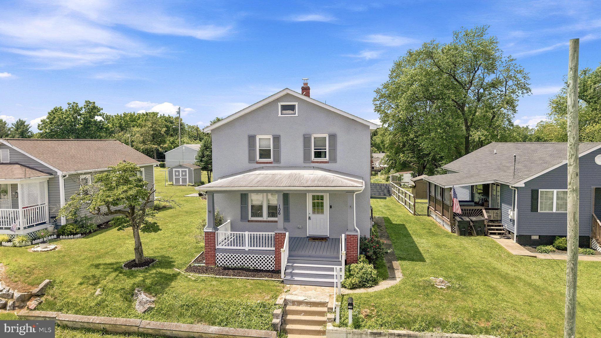 106 South George Street Ranson, WV 25438 - Photo 37 of 52 Front Aerial