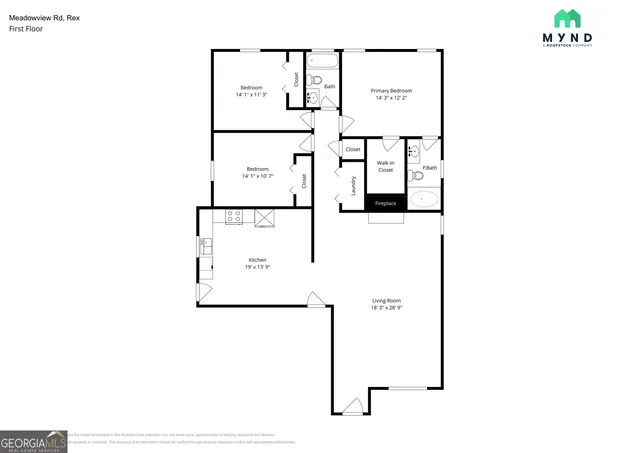 $1,803 | 5801 Meadowview Road, Rex, GA 30273