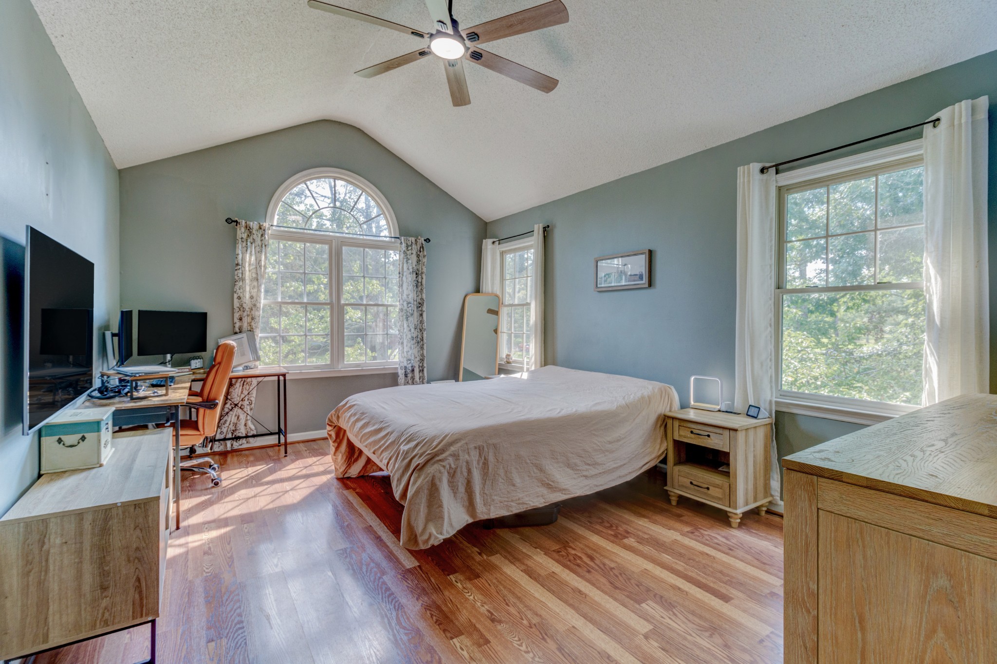 88 Chapel Road Tullahoma, TN 37388 - Photo 16 of 27 a bedroom with a bed and a large window