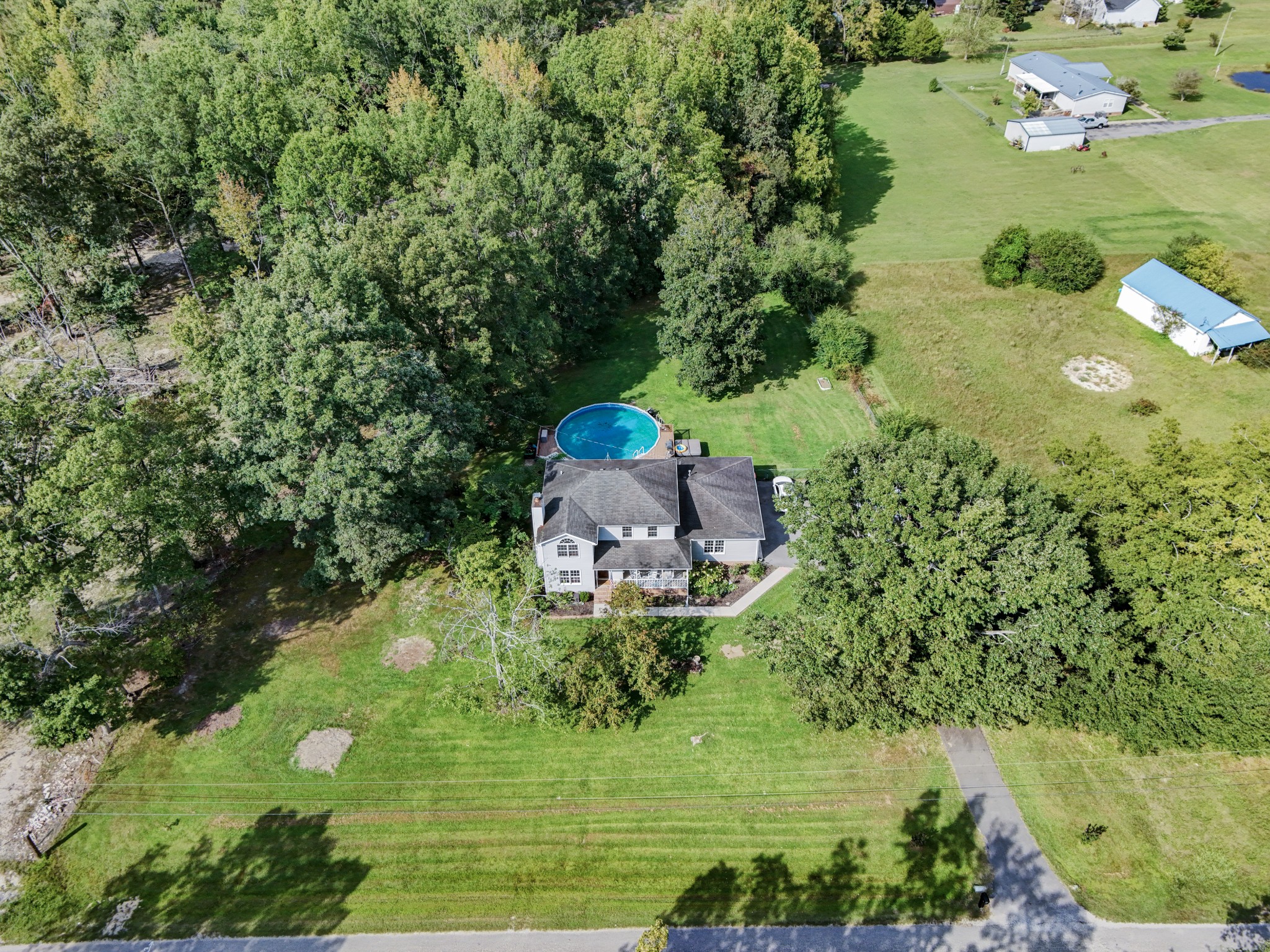 88 Chapel Road Tullahoma, TN 37388 - Photo 21 of 27 an aerial view of a house