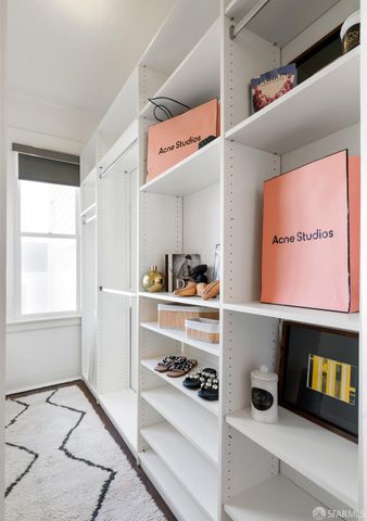 a room with storage and utility