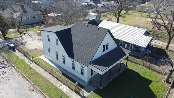 front view of house with a yard