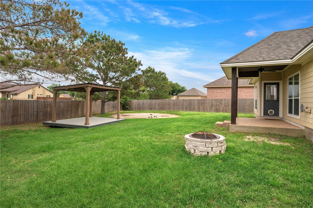 3304 Keefer Loop College Station, TX 77845 - Photo 21 of 21 a view of a wooden house with a backyard