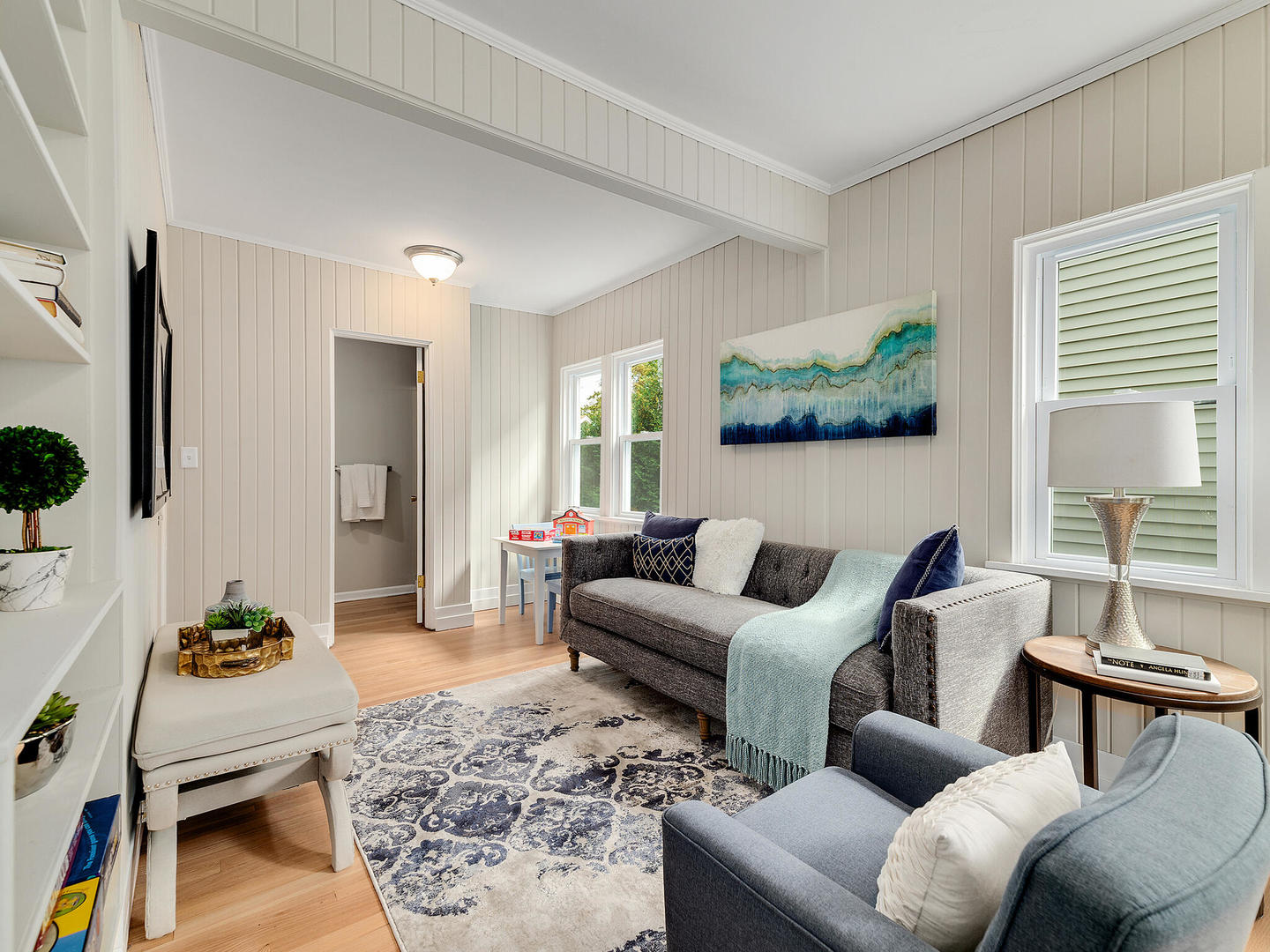 161 E Road Glen Ellyn, IL 60137 - Photo 11 of 27 a living room with furniture and a couch