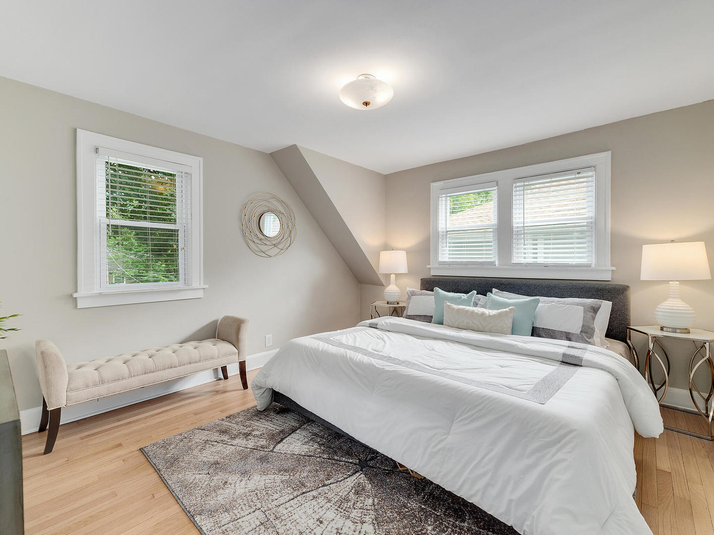 161 E Road Glen Ellyn, IL 60137 - Photo 19 of 27 a bedroom with a bed and a window