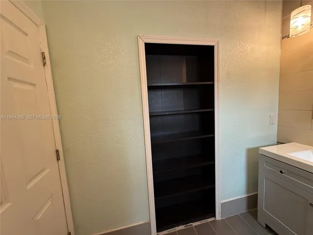 a view of walk in closet
