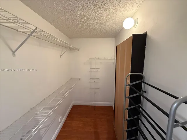 a view of walk in closet