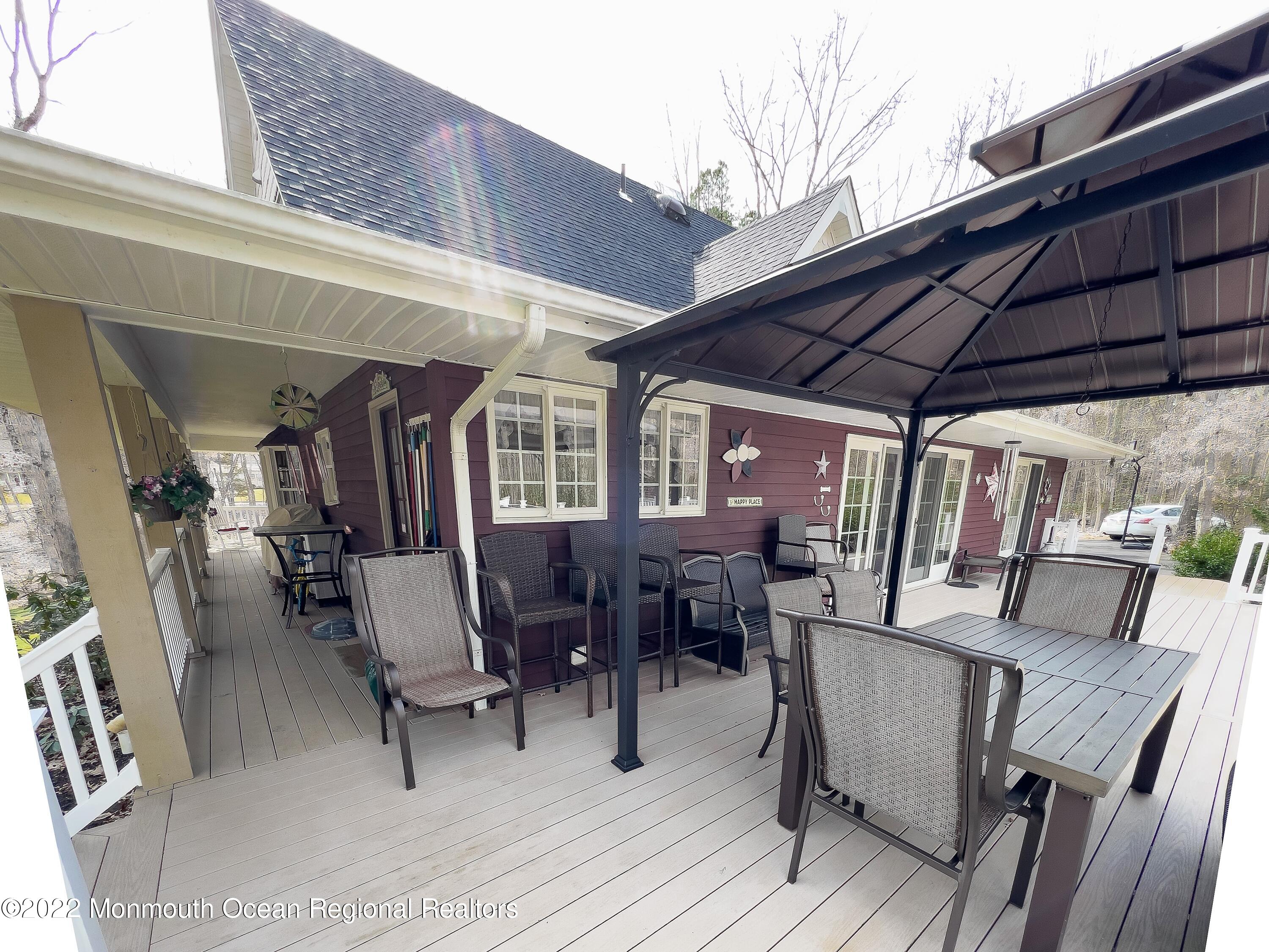 628 Reed Road Jackson, NJ 08527 - Photo 53 of 63 628 Reed Deck to Covered Porch