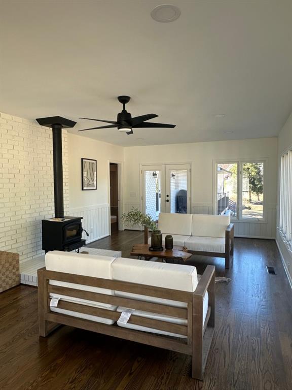 172 Thompson Place Gainesville, GA 30506 - Photo 14 of 15 a bedroom with furniture and wooden floor