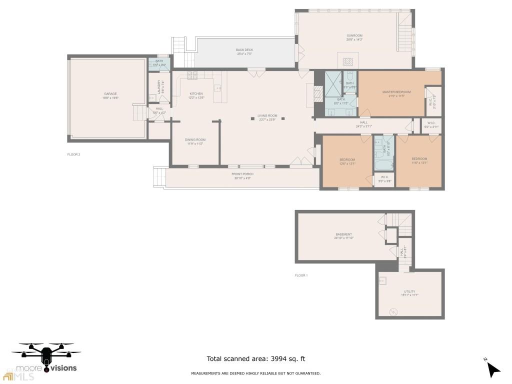 172 Thompson Place Gainesville, GA 30506 - Photo 27 of 32 a picture of a cabinet with a floor plan