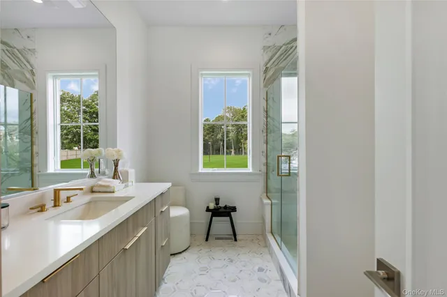 a kitchen with a sink and a window