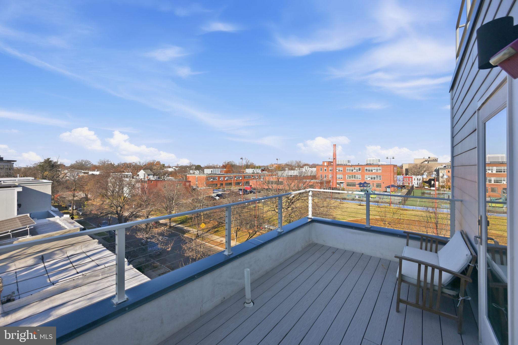 401 15th Street Southeast, Unit 401 Washington, DC 20003 - Photo 16 of 20 a view of a city from a balcony with city view