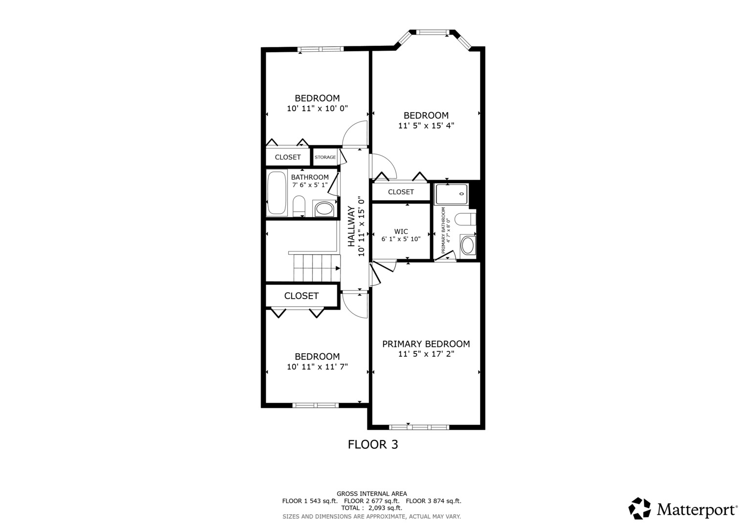 535 Jordan Way Bolingbrook, IL 60440 - Photo 34 of 35 a picture of a bench in front of a wall