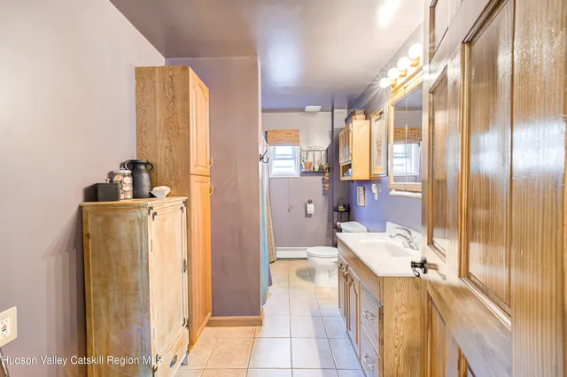 a very nice looking room with a large window