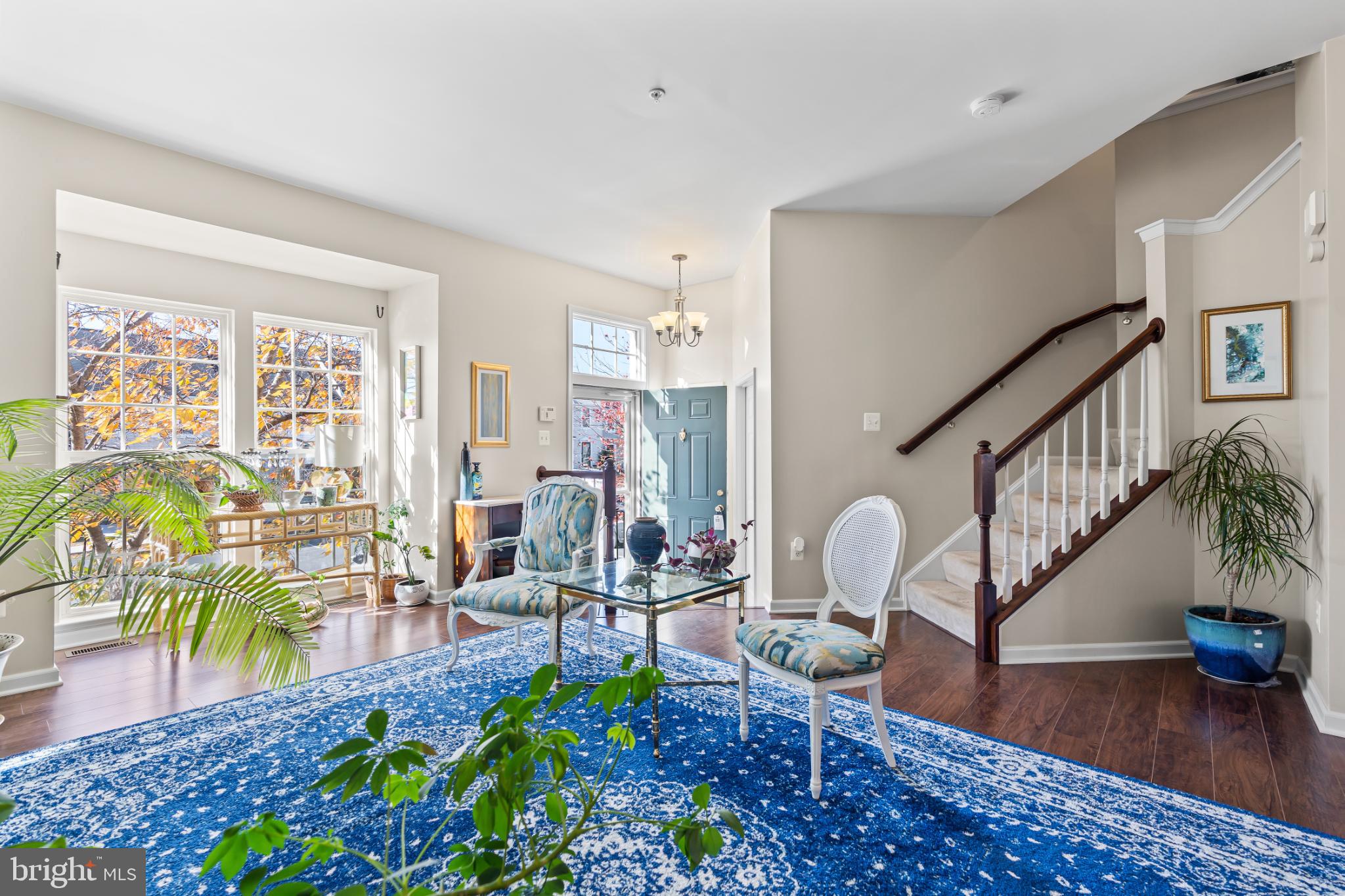 17656 Potter Bell Way Hagerstown, MD 21740 - Photo 2 of 35 a view of entryway livingroom and hall with wooden floor