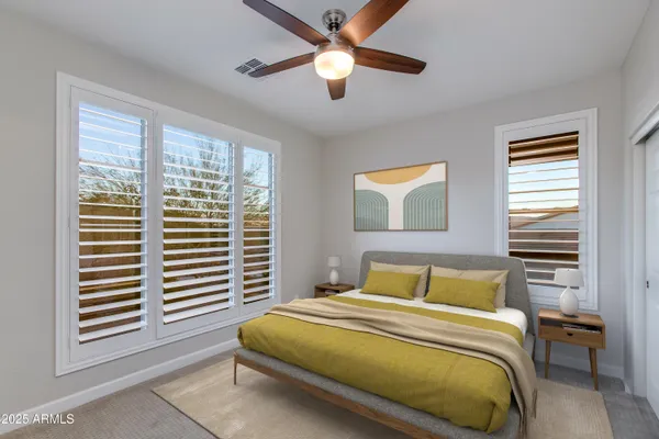 a view of a street with a cars parked in front of it