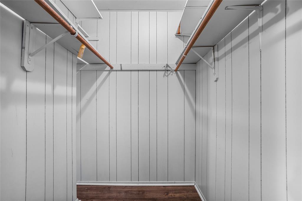 8136 Carlos Street, Unit B White Settlement, TX 76108 - Photo 10 of 17 a view of wooden walls