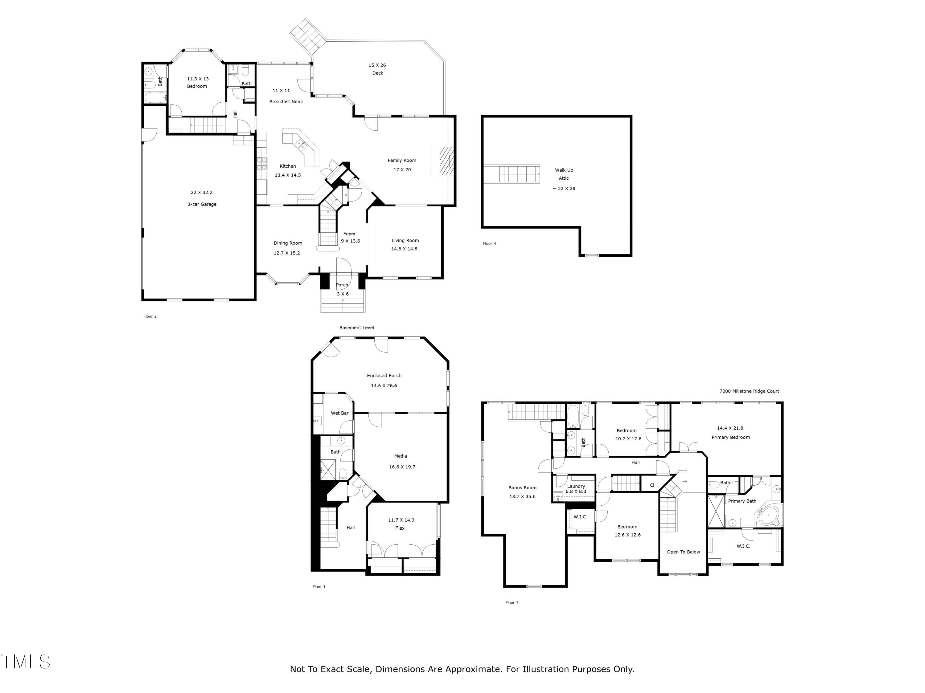 7000 Millstone Ridge Court Raleigh, NC 27614 - Photo 63 of 70 all_floors_7000_millstone_ridge_court_ra