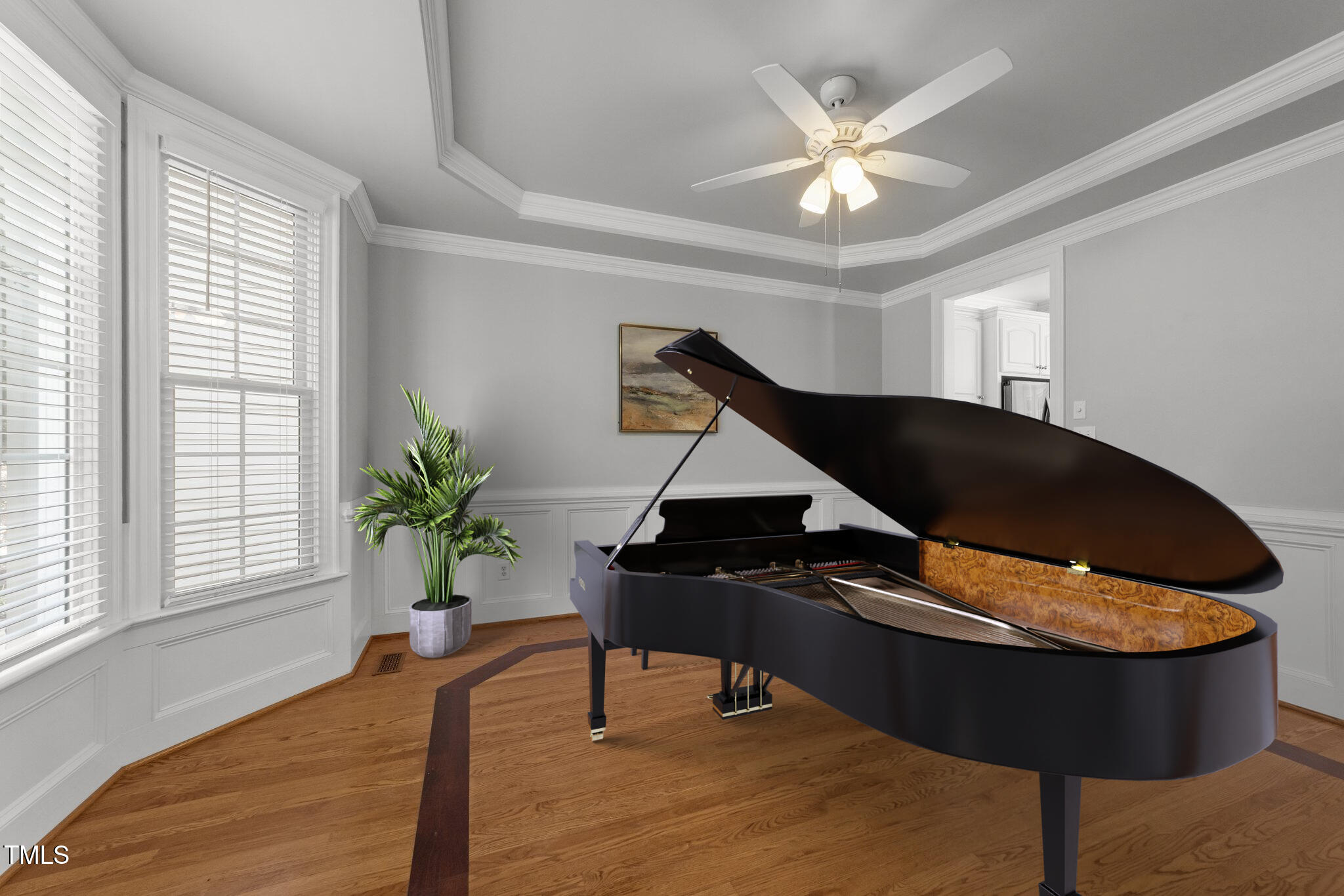 7000 Millstone Ridge Court Raleigh, NC 27614 - Photo 7 of 70 a living room with furniture and a potted plant
