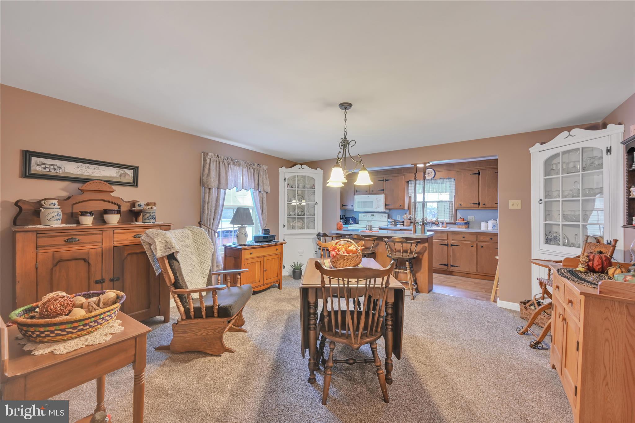 223 Lemon Street Elizabethtown, PA 17022 - Photo 12 of 31 a dining room with furniture a chandelier and window
