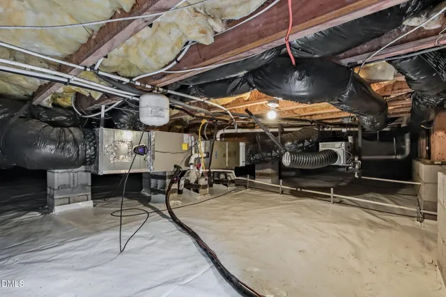 a view of room with gym equipment