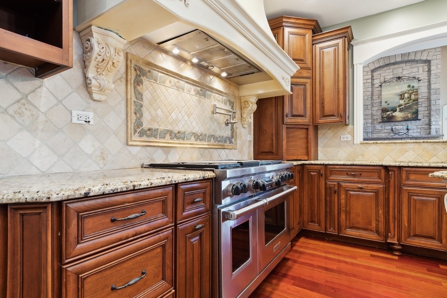 4050 Douglas Road Downers Grove, IL 60515 - Photo 16 of 60 a kitchen with stainless steel appliances granite countertop a stove and a sink