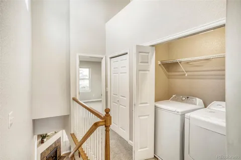 a view of a hallway with elevator