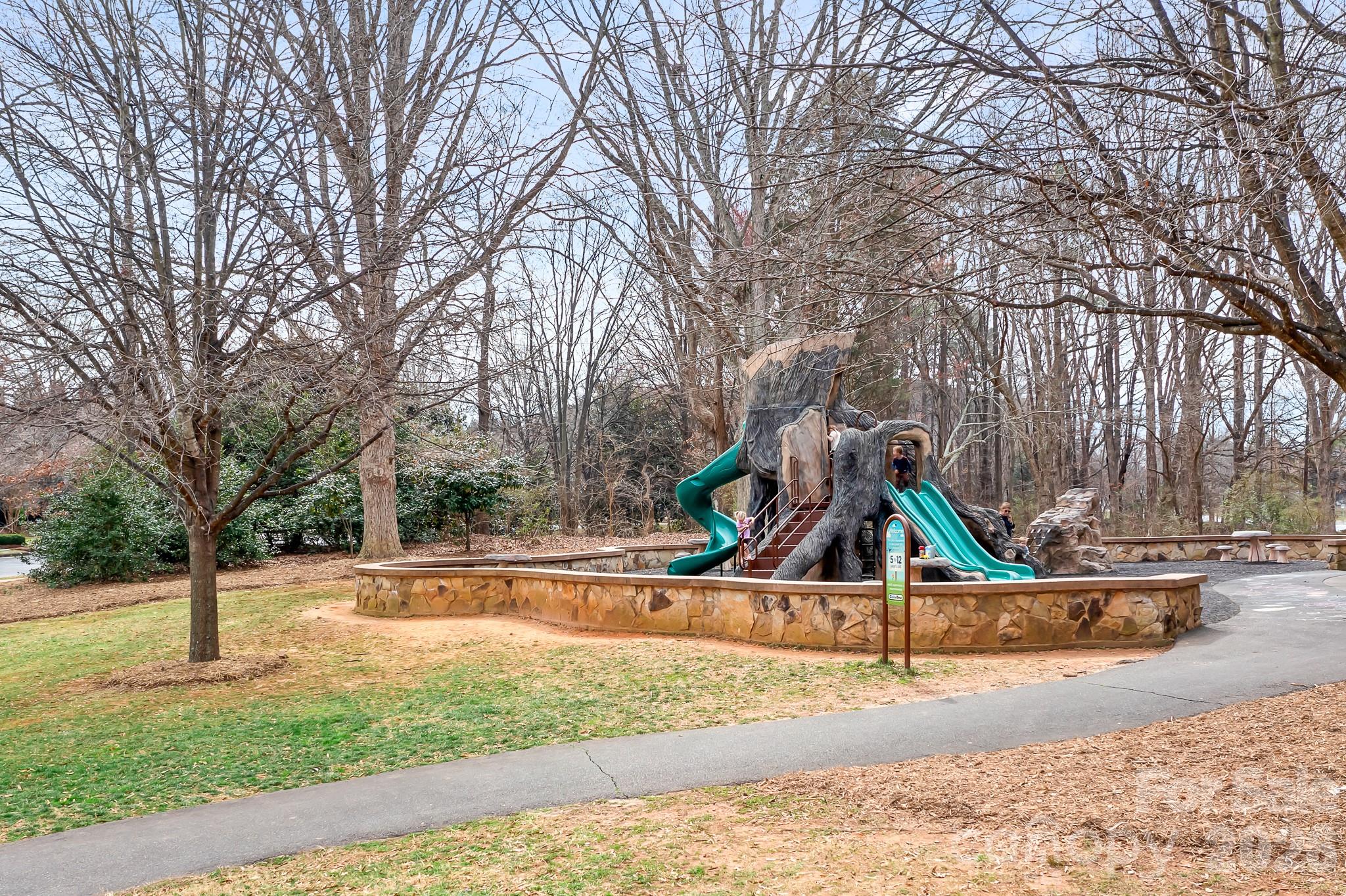 9121 Robbins Preserve Road Cornelius, NC 28031 - Photo 39 of 47 a view of a park with slide