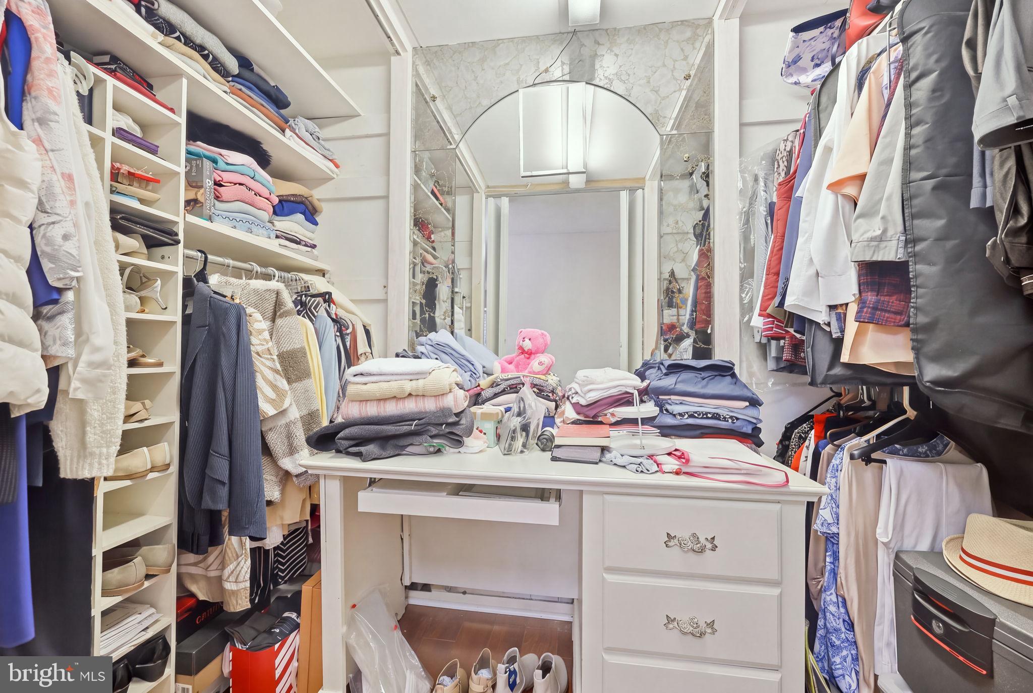 8920 Krewstown Road, Unit 215 Philadelphia, PA 19115 - Photo 18 of 28 Primary Bedroom Walk-In Closet