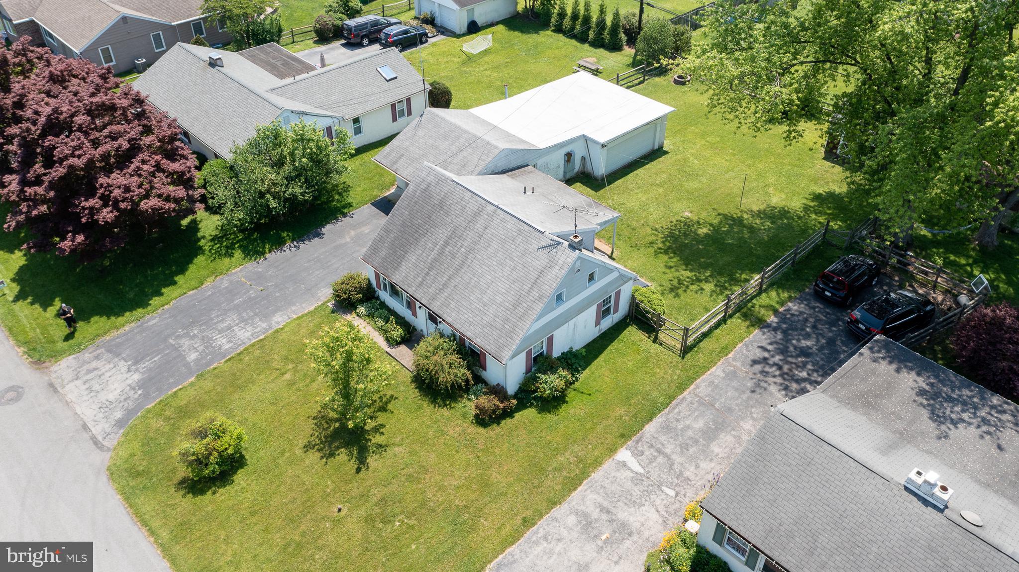 1019 Cardinal Road Audubon, PA 19403 - Photo 2 of 26 Aerial view of 1019 Cardinal Rd